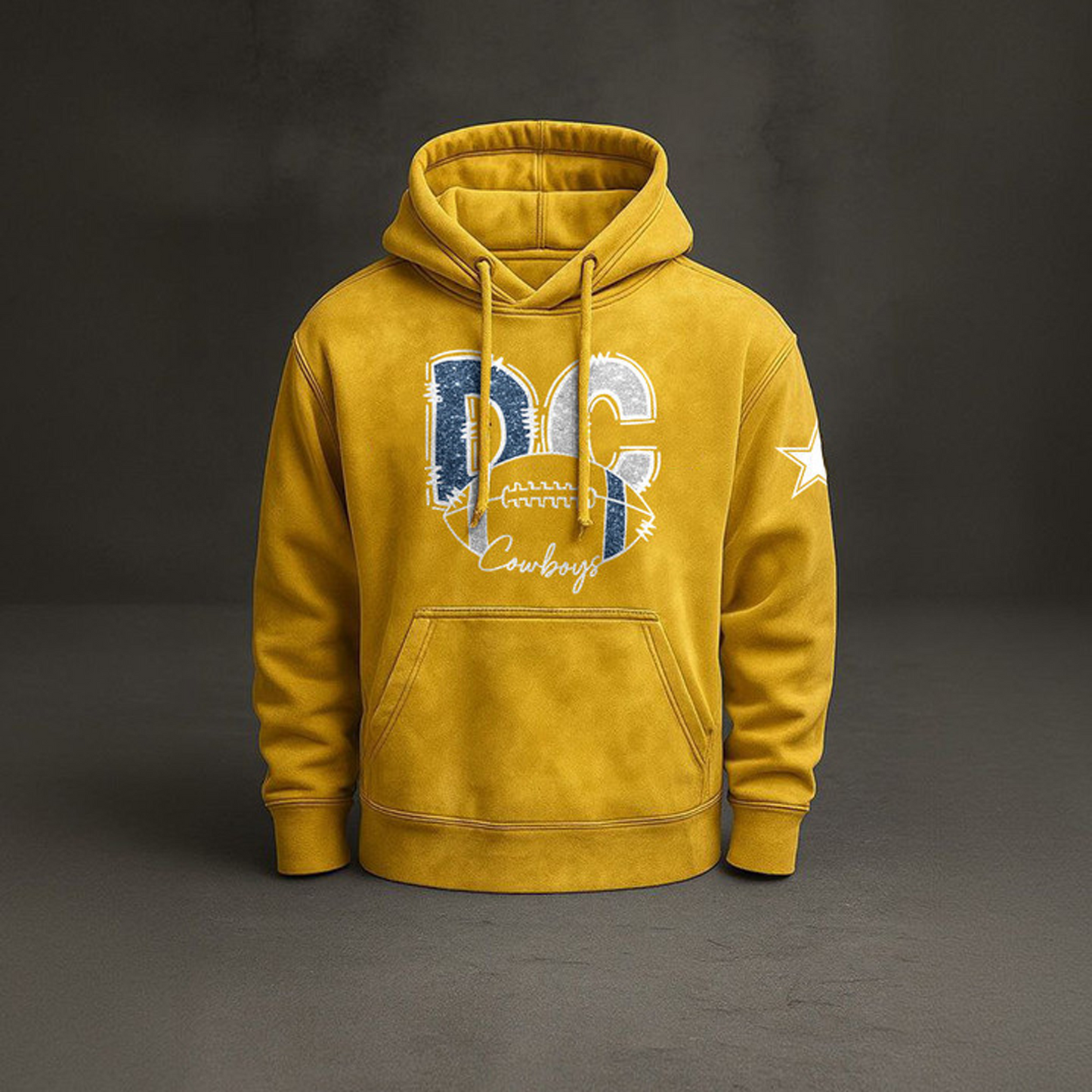 DAL x NFL Embossed Hoodie DatND THUONGNH