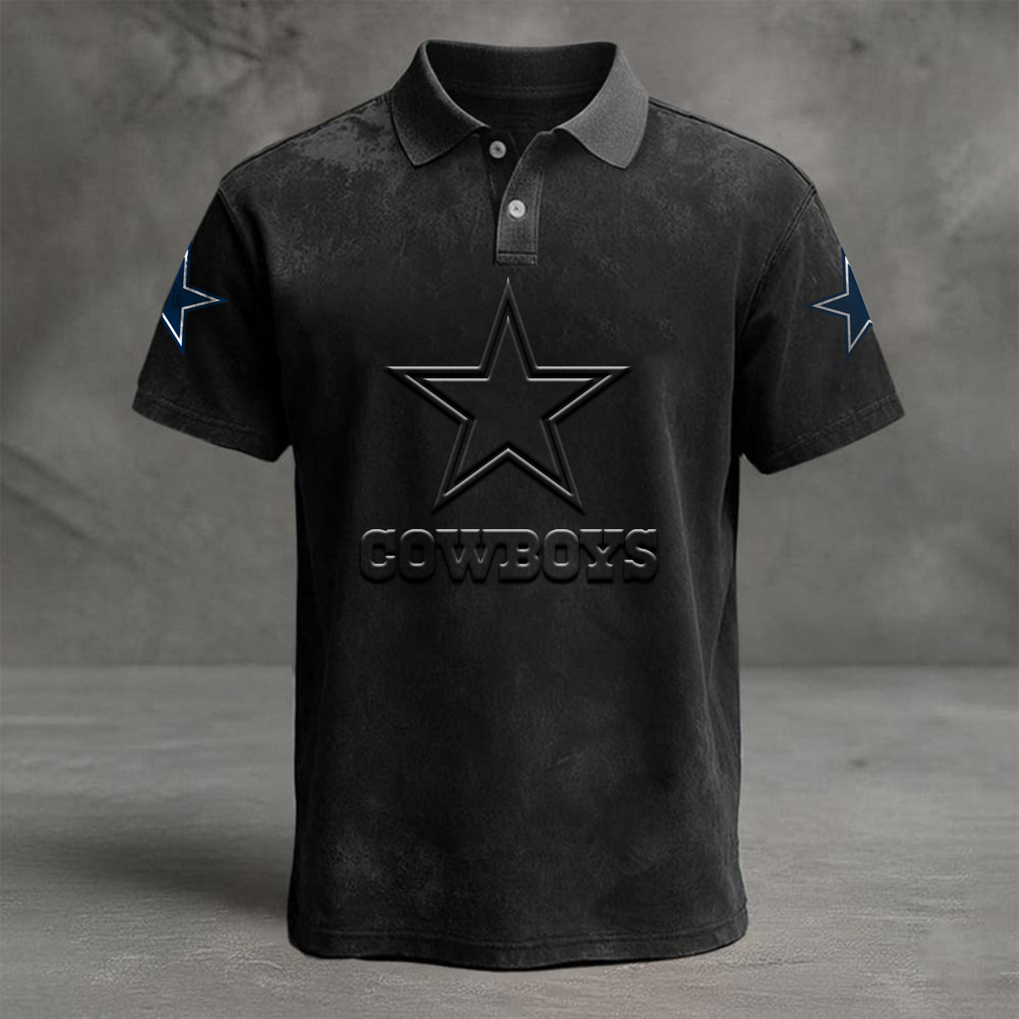 DAL x NFL Embossed Polo Shirt DATND TANTD