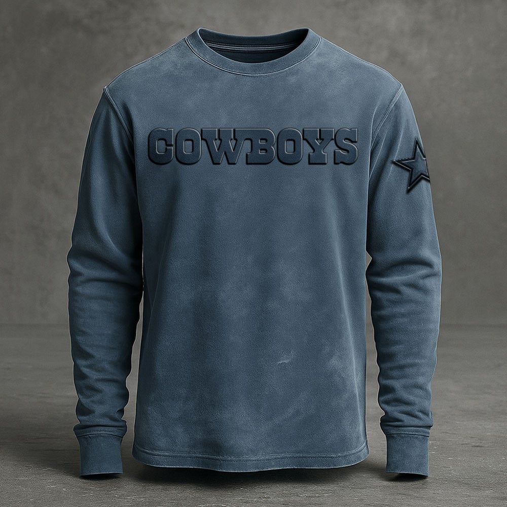 DAL x NFL Embossed SweatShirt DATND TANTD
