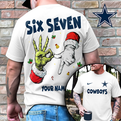 DAL x NFL Funny Six Seven Hot Trend Tshirt Custom Any Name DATND TANTD