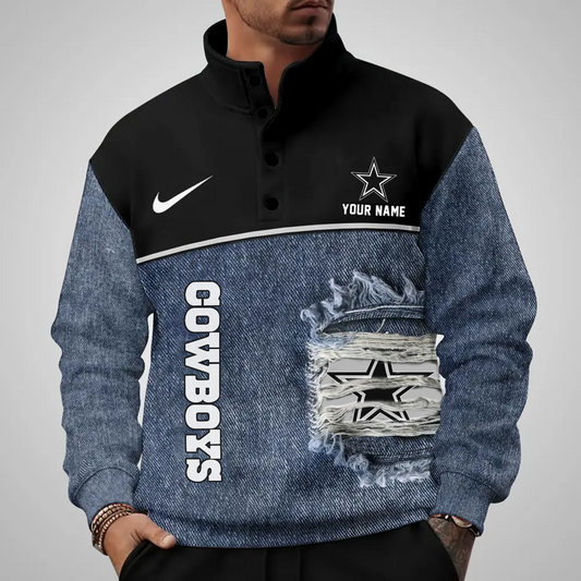 DAL x NFL Half Button Sweatshirt DatND DVT