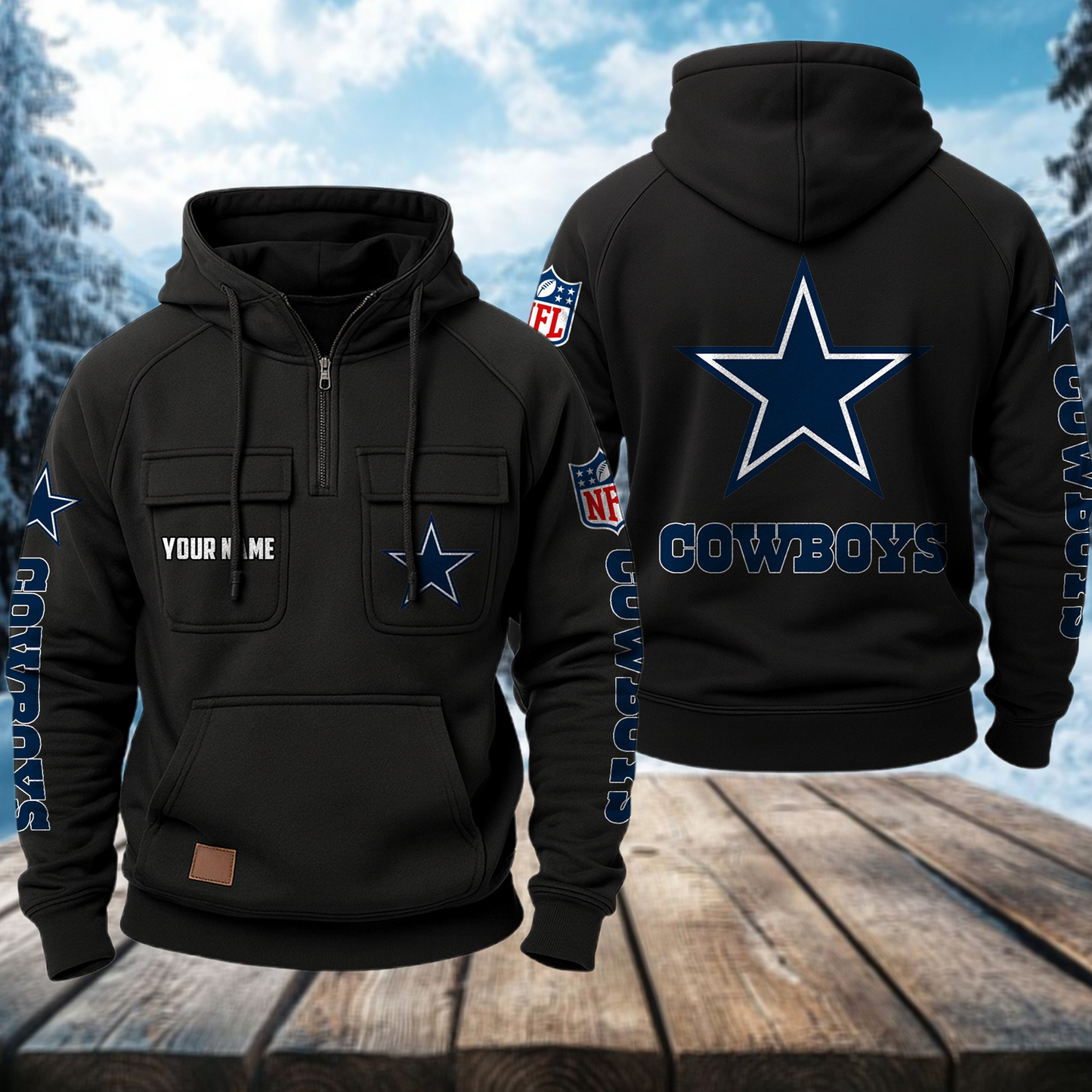 DAL x NFL Premium Hoodie DATND TANTD