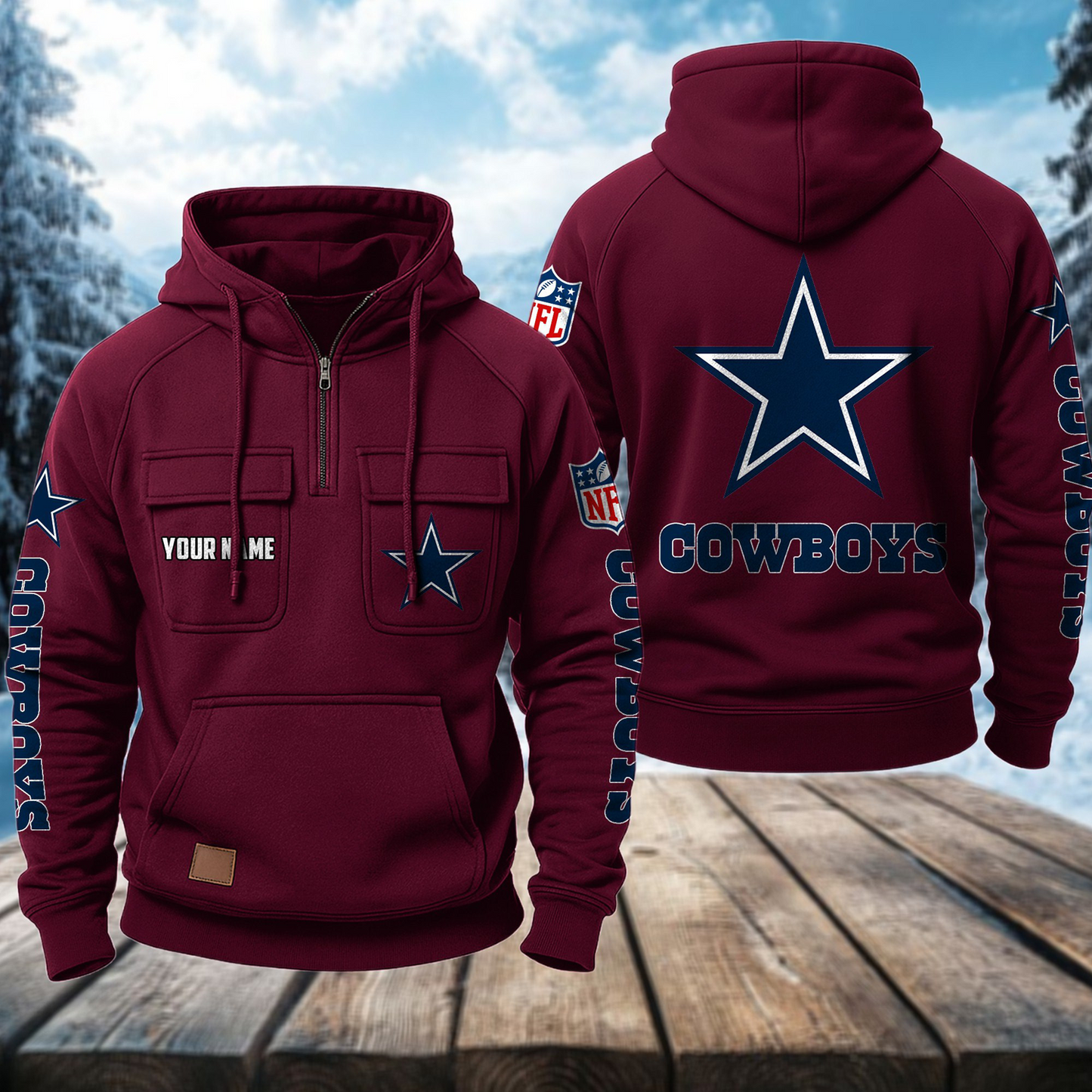 DAL x NFL Premium Hoodie DATND TANTD