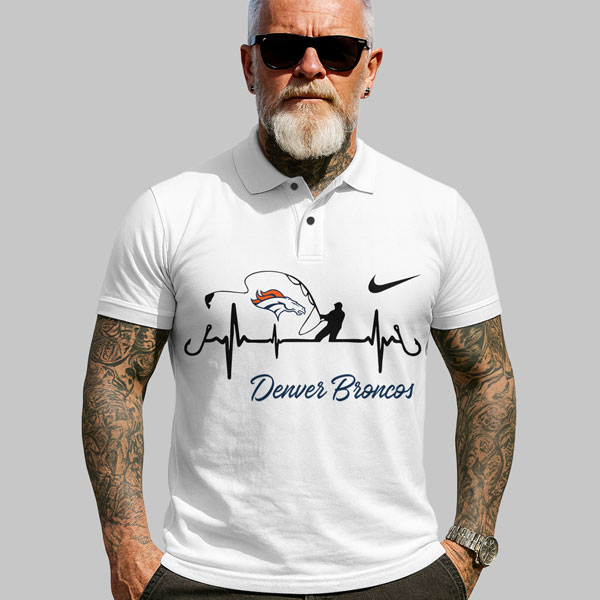 DB Premium NFL Fishing In My DNA Polo Shirt DDT CTND