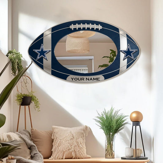 DC Custom NFL Wall Mirror Decor For Fan DDT CTND