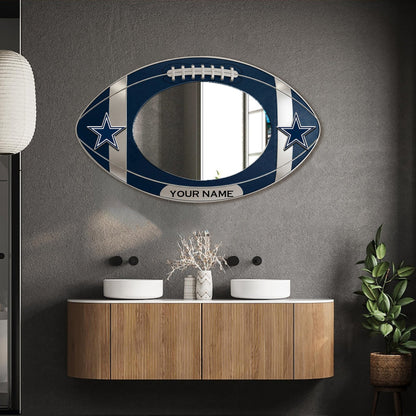 DC Custom NFL Wall Mirror Decor For Fan DDT CTND