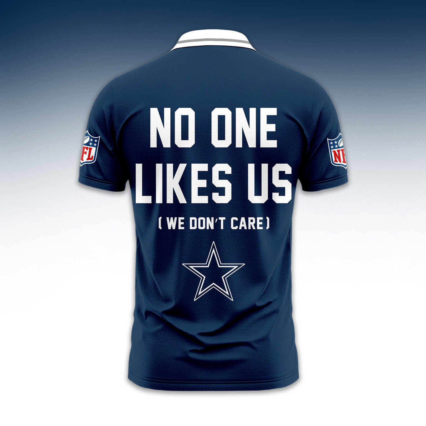 DC NFL No One Like Us Polo Shirt DDT HLPHUONG