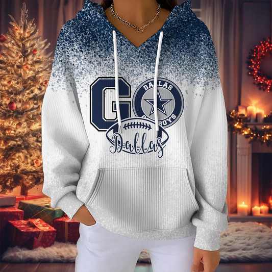 DC NFL Women Hooded Sweatshirt DDT NTL