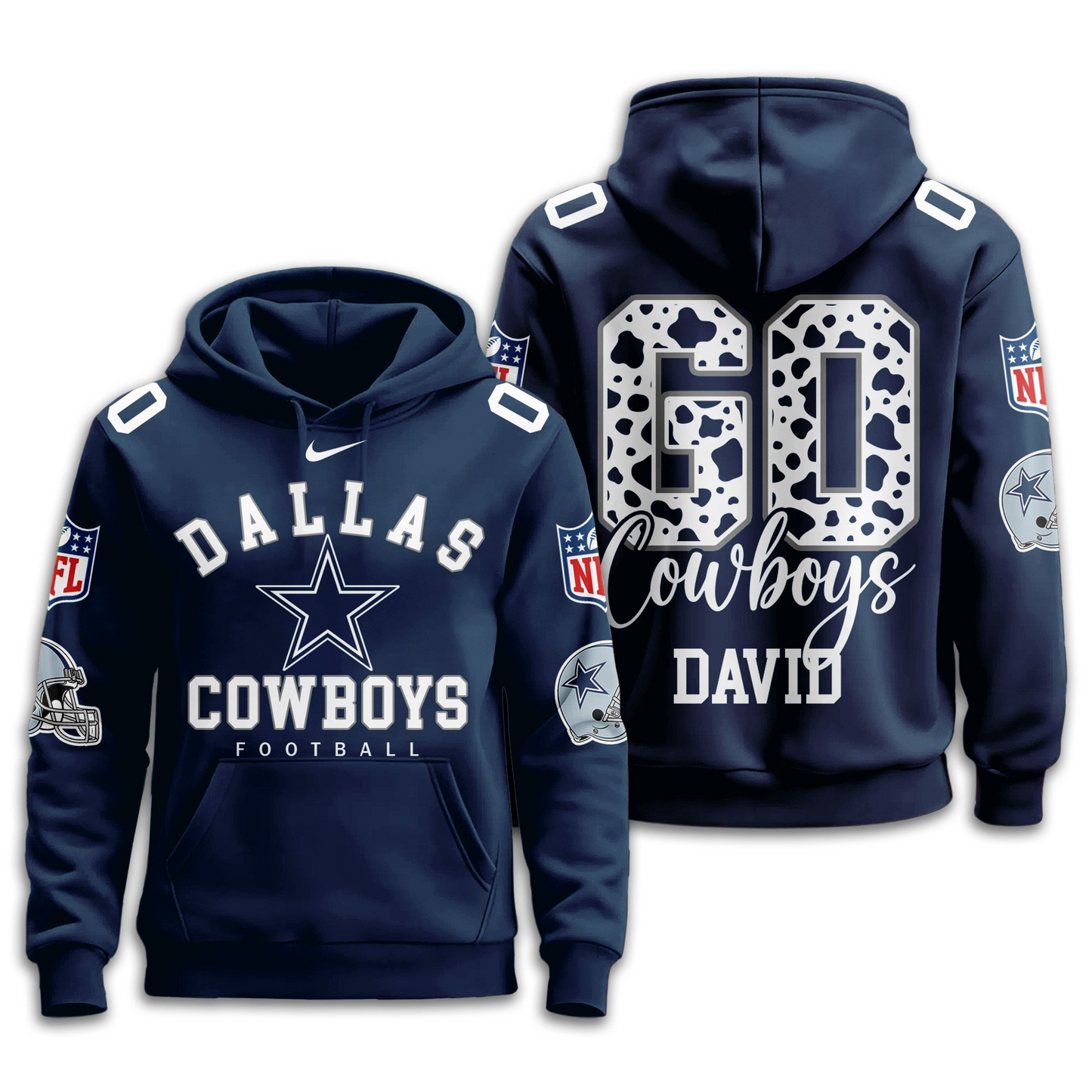 DC Premium NFL Custom Game Day Hoodie DDT NTL