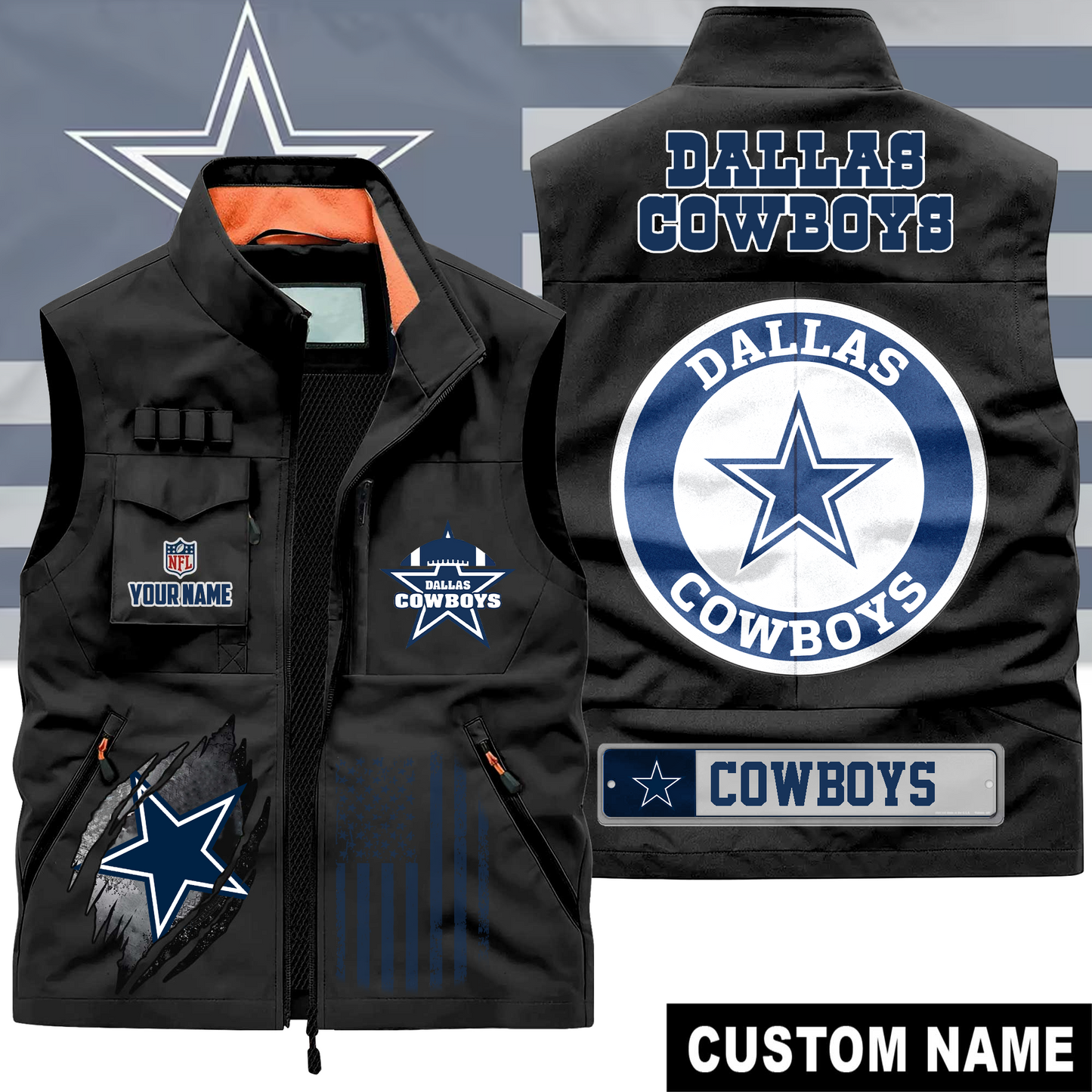 DC Premium NFL Fishing Vest DDT CTND