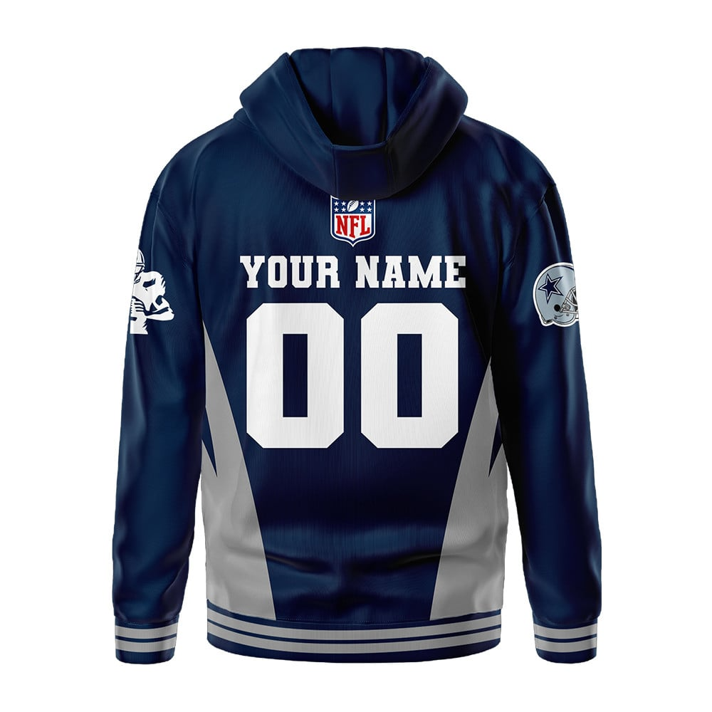 DC Premium NFL Personalized Fan Hoodie DDT NTL