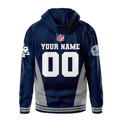 DC Premium NFL Personalized Fan Hoodie DDT NTL