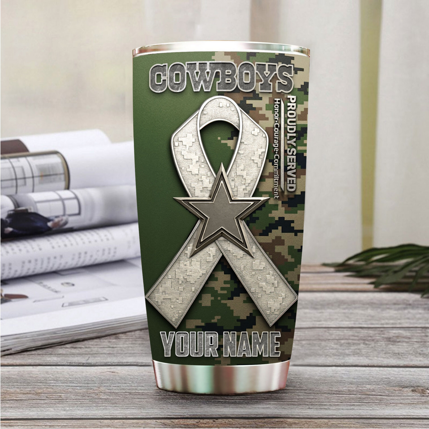 DC Premium NFL Proudly Served Tumbler DDT NTL