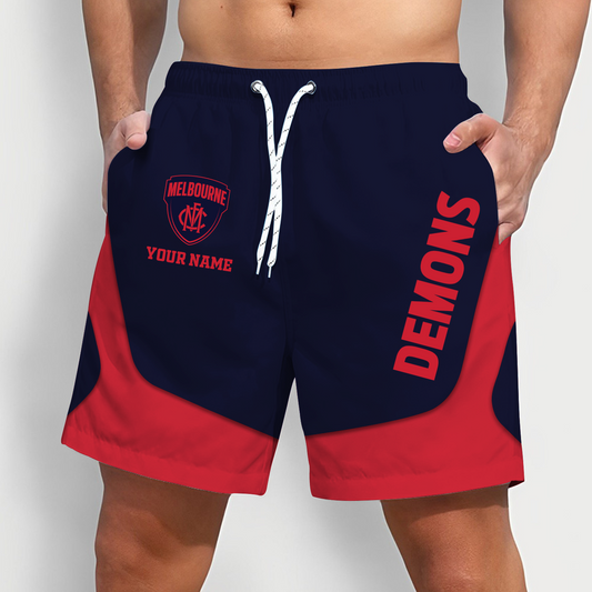 DEM x AFL Team Special Short Pants For Men Custom Name Gifts DATND TANTD
