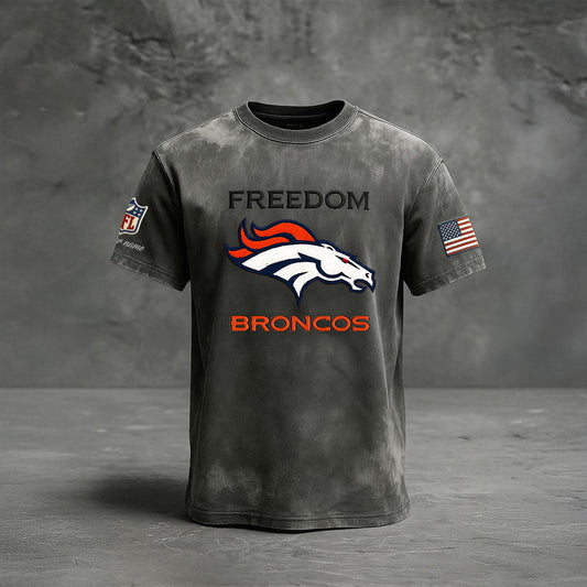 DEN Premium NFL The Freedom Washed Tee DatND DVT