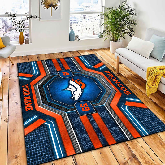 DEN x NFL Custom Rug DatND DVT