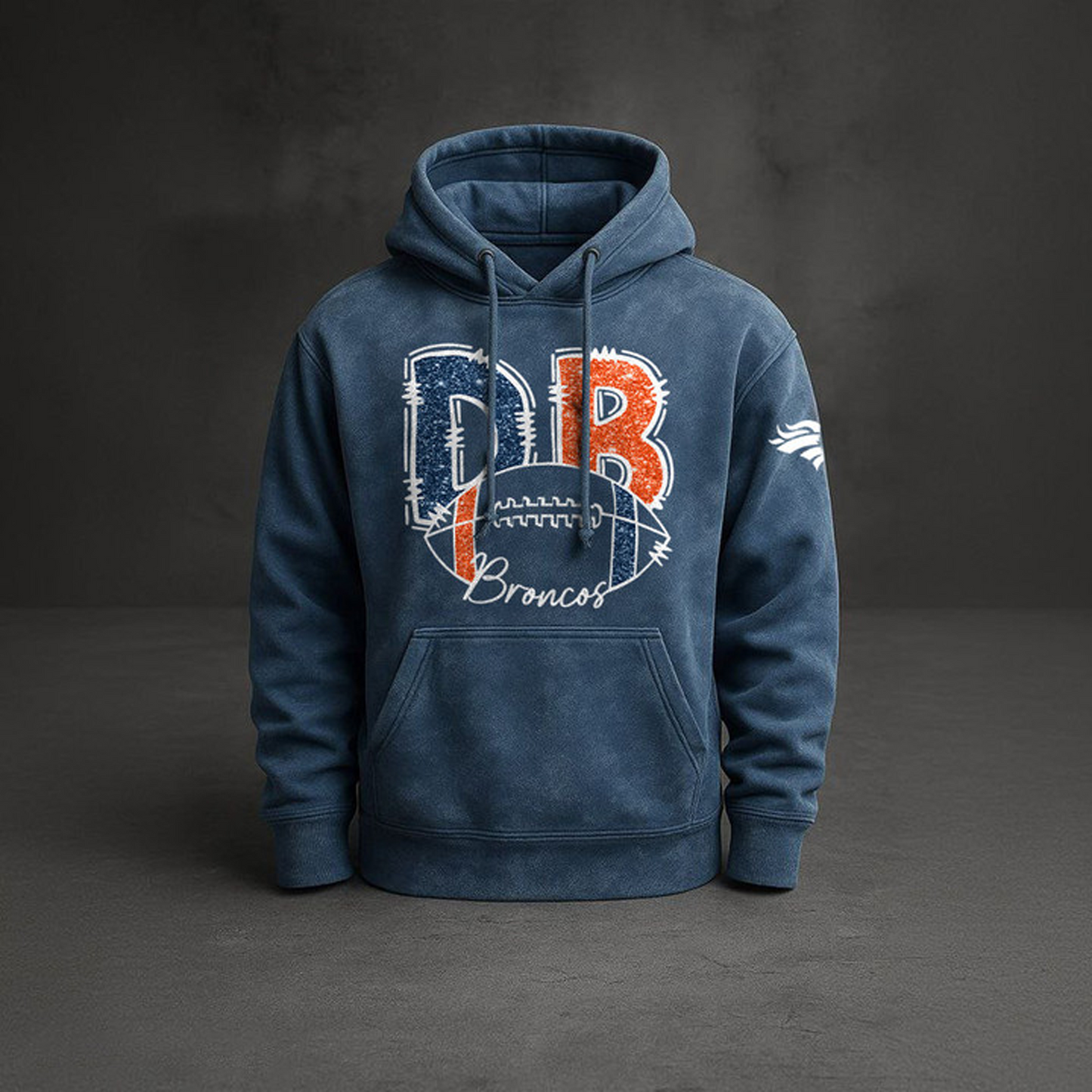 DEN x NFL Embossed Hoodie DatND THUONGNH