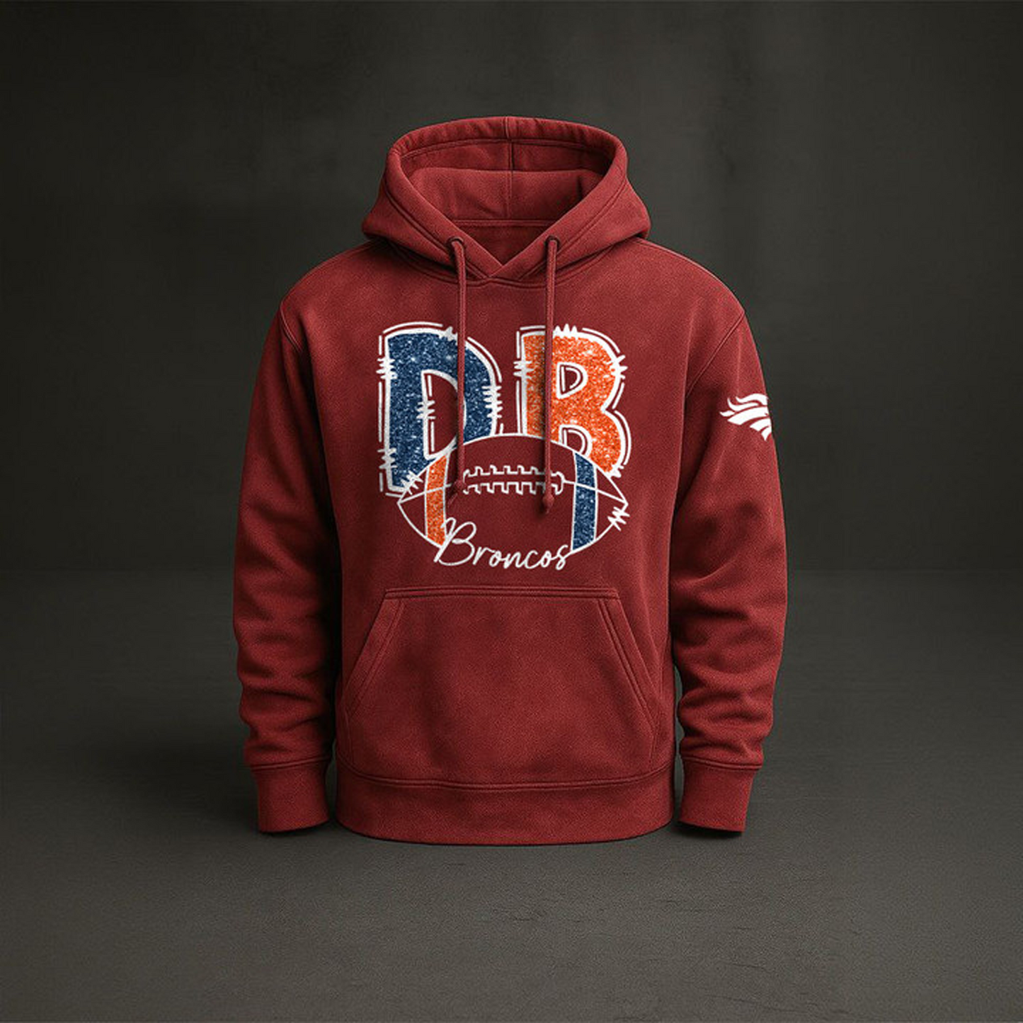 DEN x NFL Embossed Hoodie DatND THUONGNH