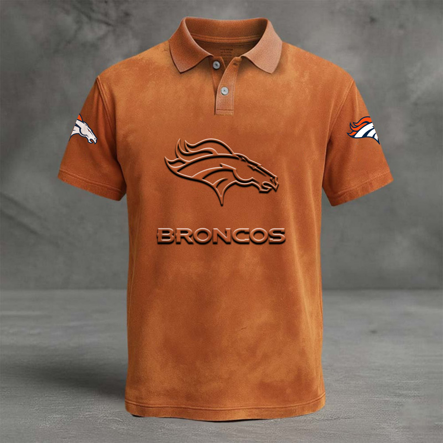 DEN x NFL Embossed Polo Shirt DATND TANTD