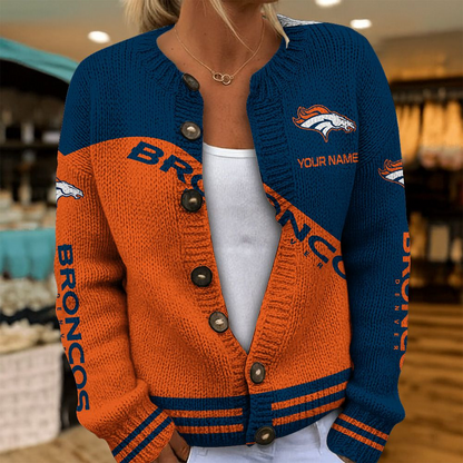 DEN x NFL Knitted Cardigan DATND TANTD