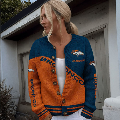 DEN x NFL Knitted Cardigan DATND TANTD