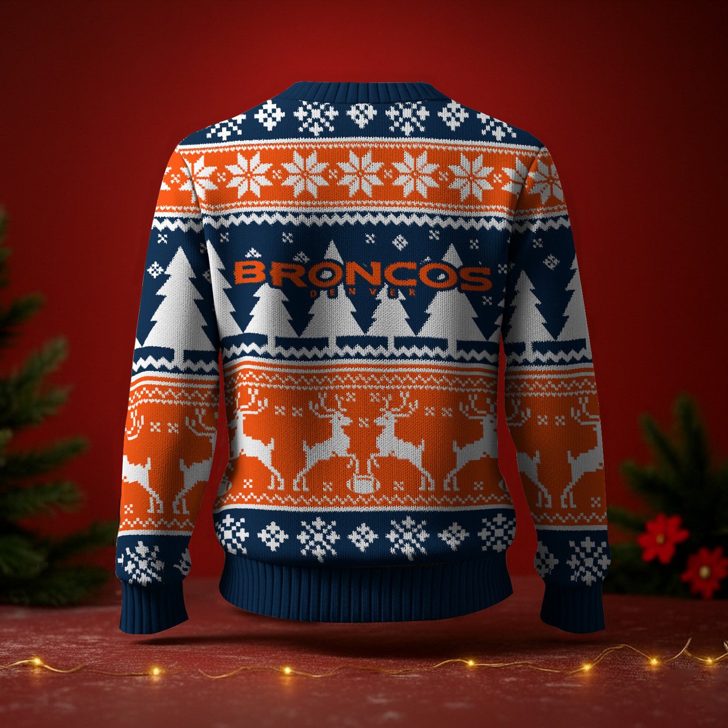 DEN x NFL Premium Ugly Christmas Sweater DatND DVT