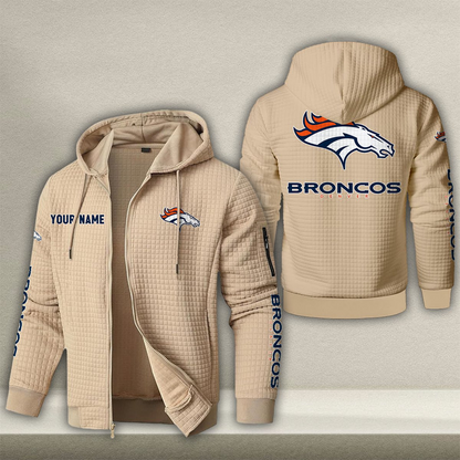 DEN x NFL Quilted Zip Hoodie DatND DVT