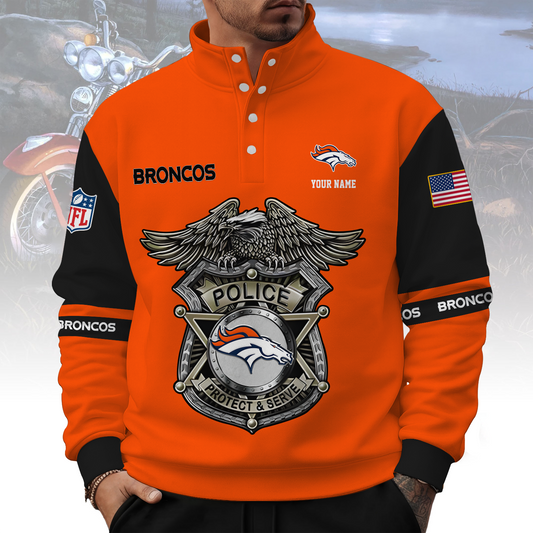 DEN x NFL Western Style Sweater With Buckles DatND ThuongNH