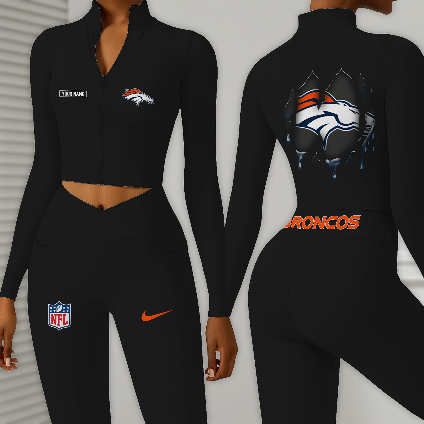 DEN x NFL Women's Activewear Set DatND DVT