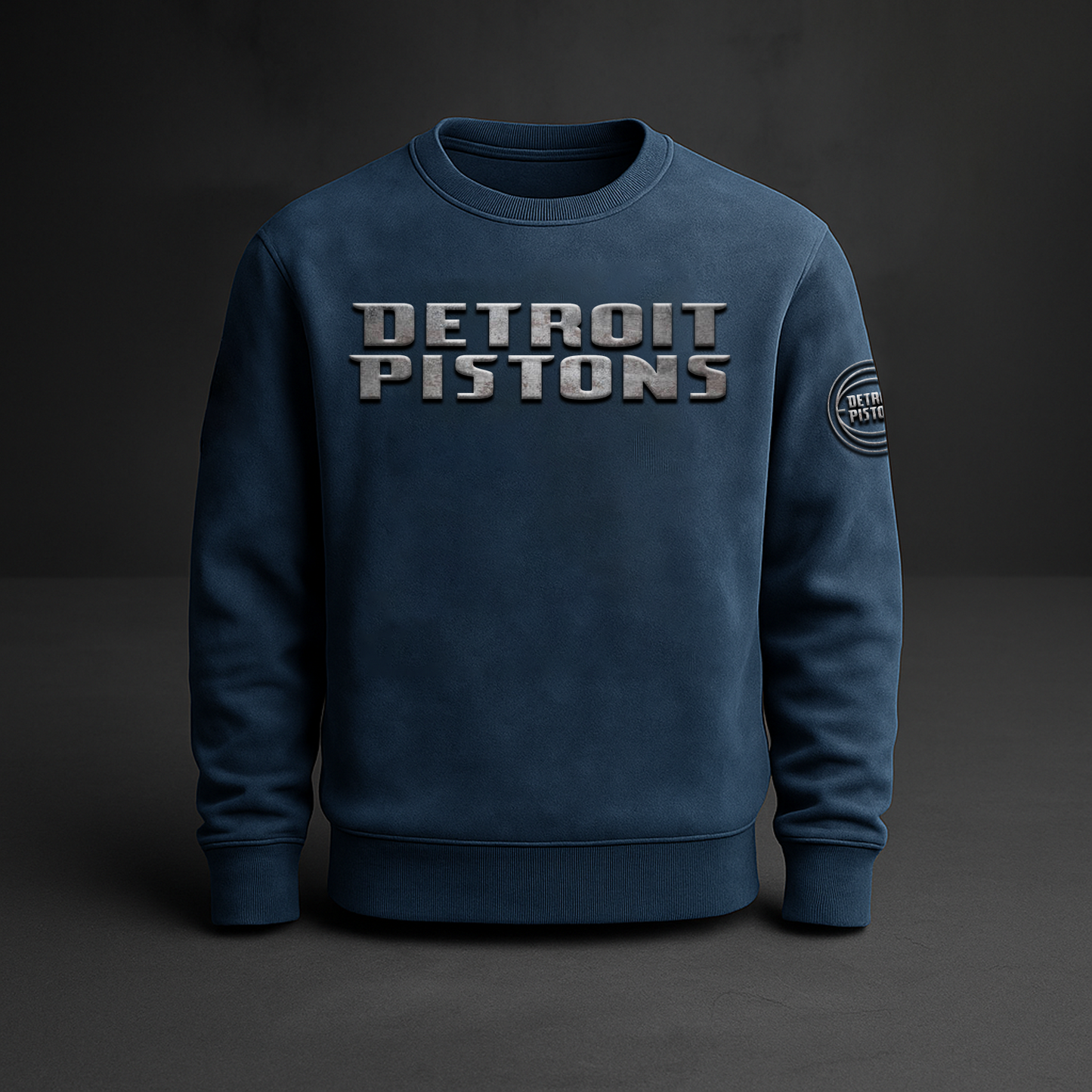 DET x NBA Embossed Sweat Shirt DATND TANTD