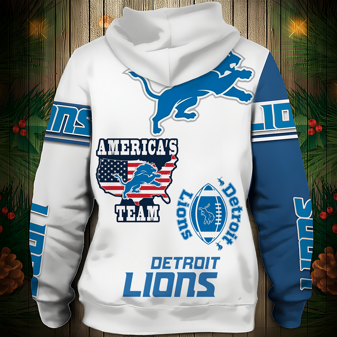 DL Premium NFL 3D Graphic Hoodie DDT NTL