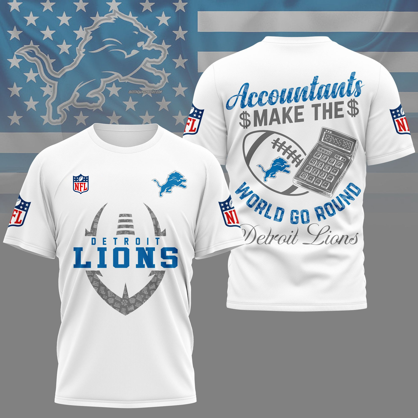 DL Premium NFL Accountant Pride Fan 3D Shirt DDT CTND