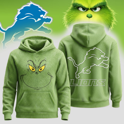 DL Premium NFL Grinch Christmas Hoodie DDT CTND