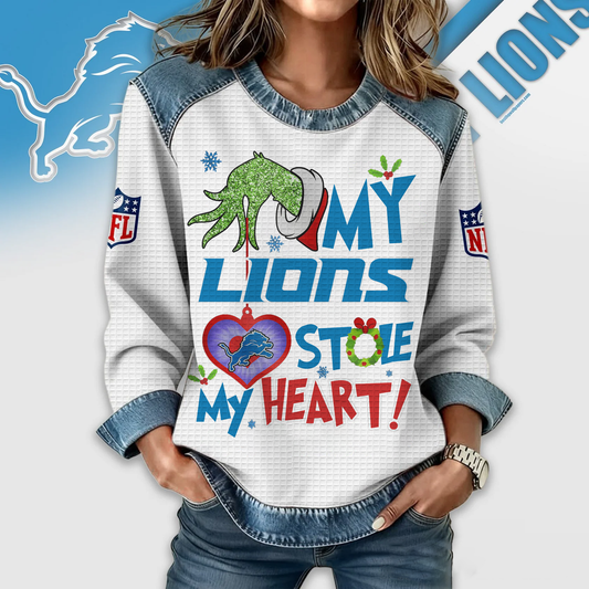 DL Premium NFL Grinch Women‘s Casual Sweatshirt DDT 081125 NTL