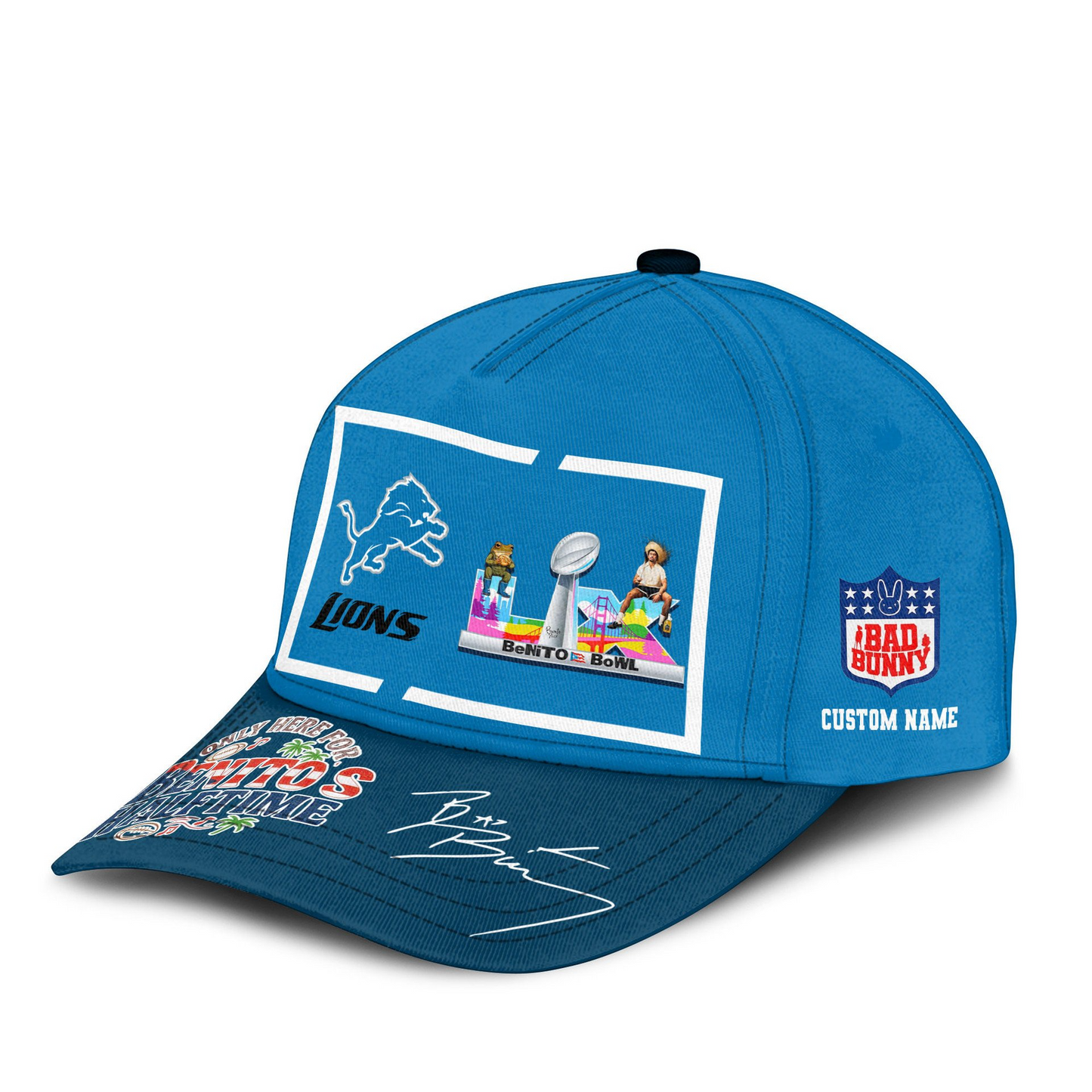 DL Premium NFL Only Here For Benitos Halftime Cap DDT HLPHUONG