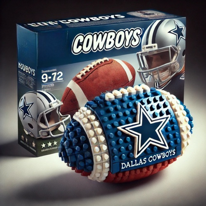 NFL Team Building Block Football Set DDT CTND