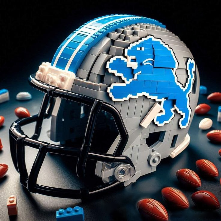 NFL Teams Helmets Armed With LEGO-Like Blocks DDT CTND KAN