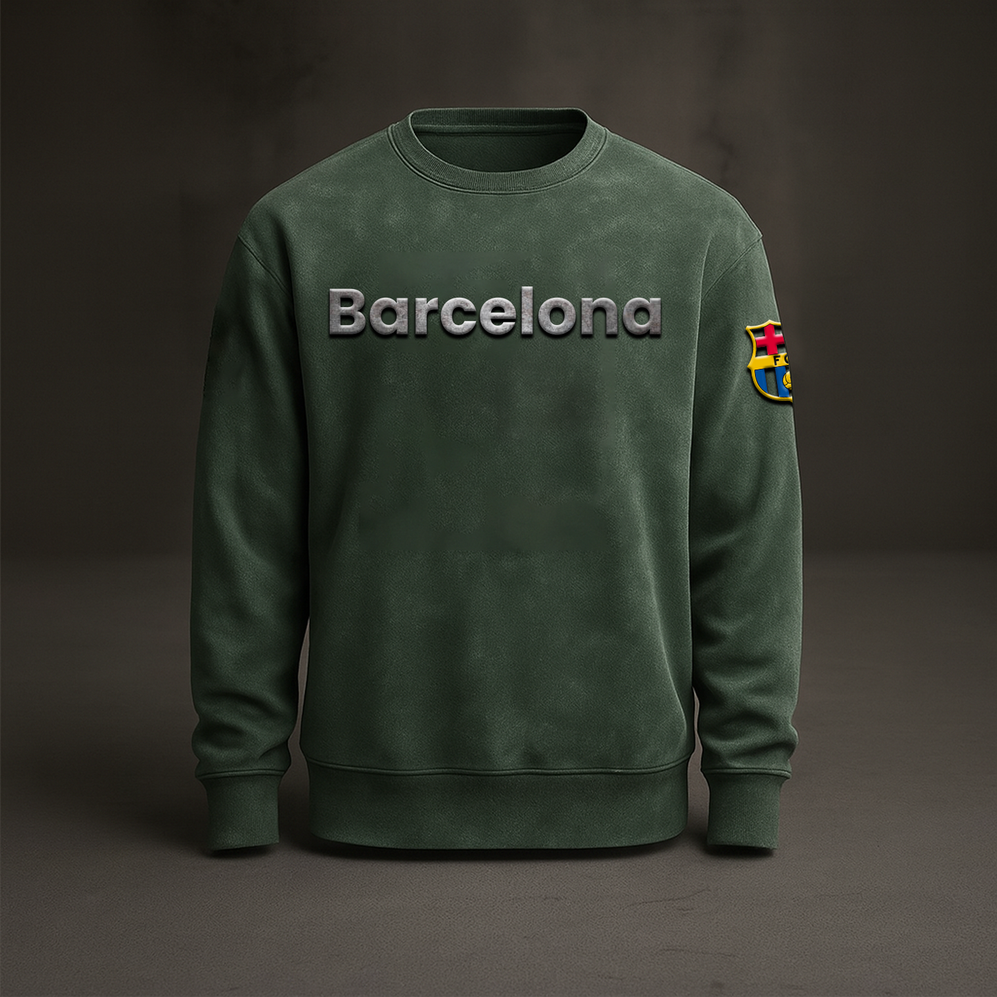 FCB x UEFA Embossed Sweat Shirt DATND TANTD