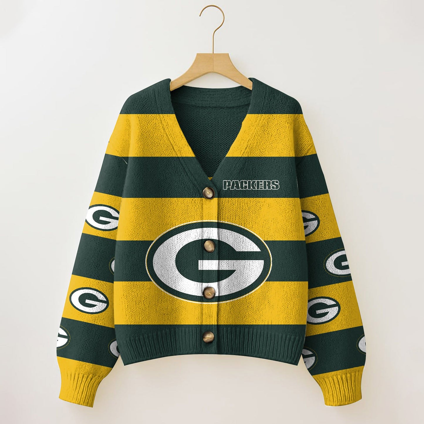 GB x NFL Cardigan Sweatshirt With Button  DatND DVT