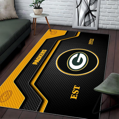 GB x NFL Modern Sports Living Room Rug DatND DVT