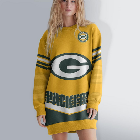 GBP NFL Sweatshirt Dress DDT HLPHUONG