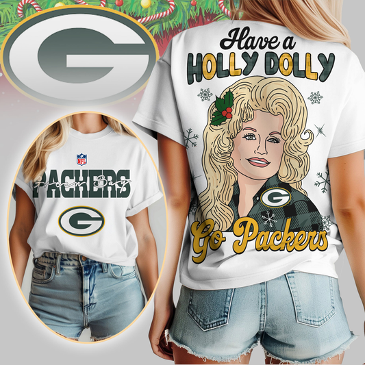 GBP Premium NFL Have A Holly Dolly Women Shirt DDT CTND
