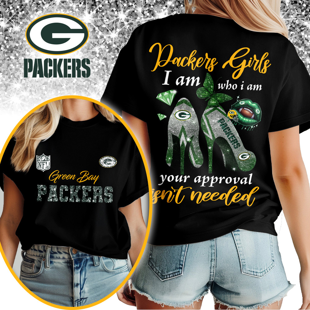 GBP Premium NFL I Am Who I Am Glitter 3D Apparel DDT NTL