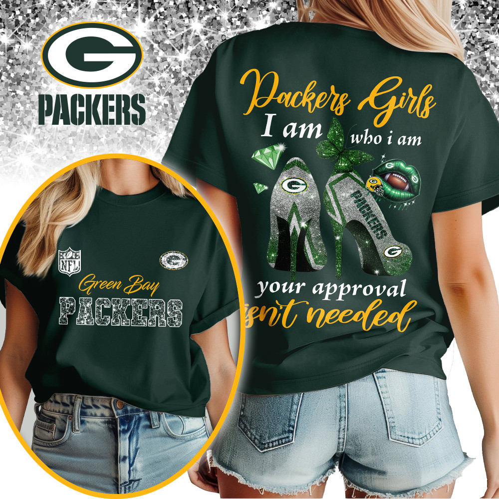 GBP Premium NFL I Am Who I Am Glitter 3D Apparel DDT NTL