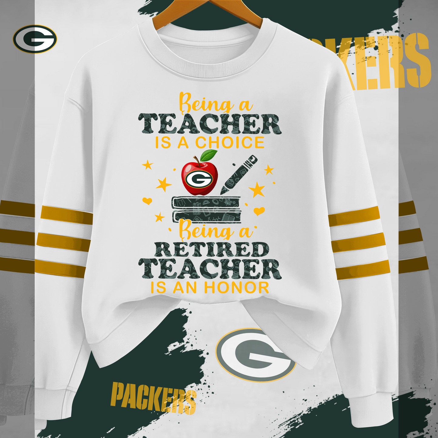 GBP Premium NFL Teacher Honor 3D Sweatshirt DDT HLPHUONG