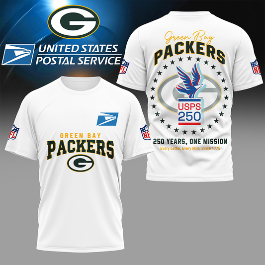 GBP Premium NFL United States Postal Service 250th Anniversary 3D Shirt DDT CTND