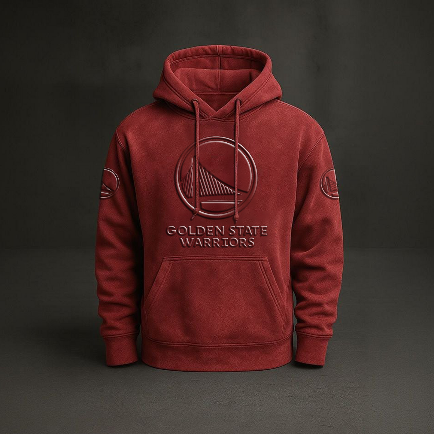 GSW x NBA Embossed Hoodie 1011 DatND DVT