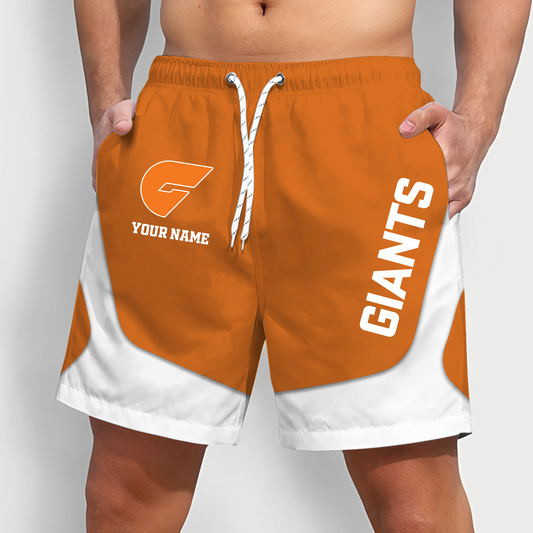 GWS x AFL Team Special Short Pants For Men Custom Name Gifts DATND TANTD