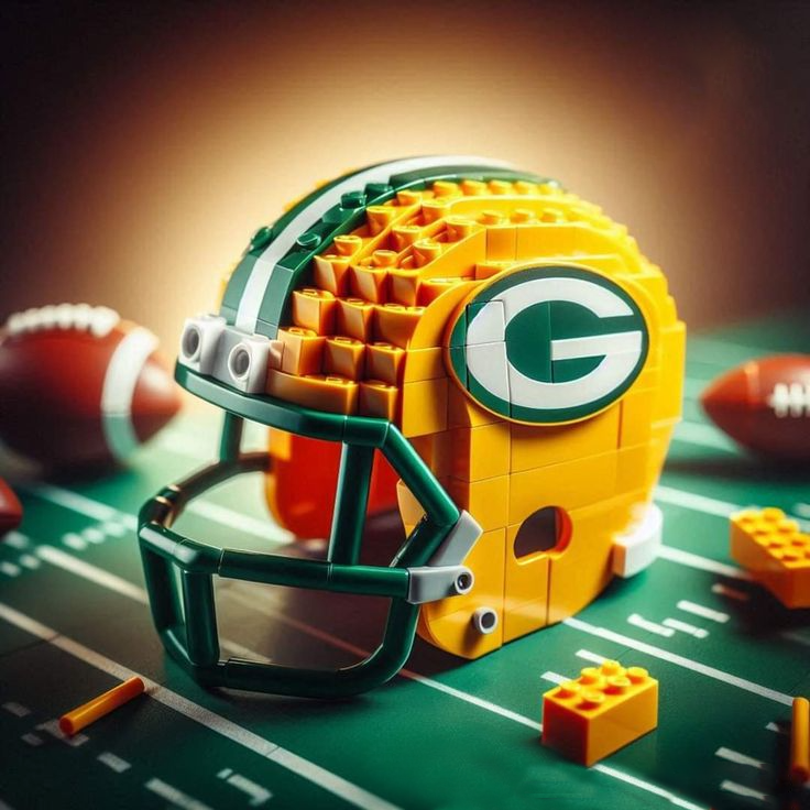 NFL Teams Helmets Armed With LEGO-Like Blocks DDT CTND KAN