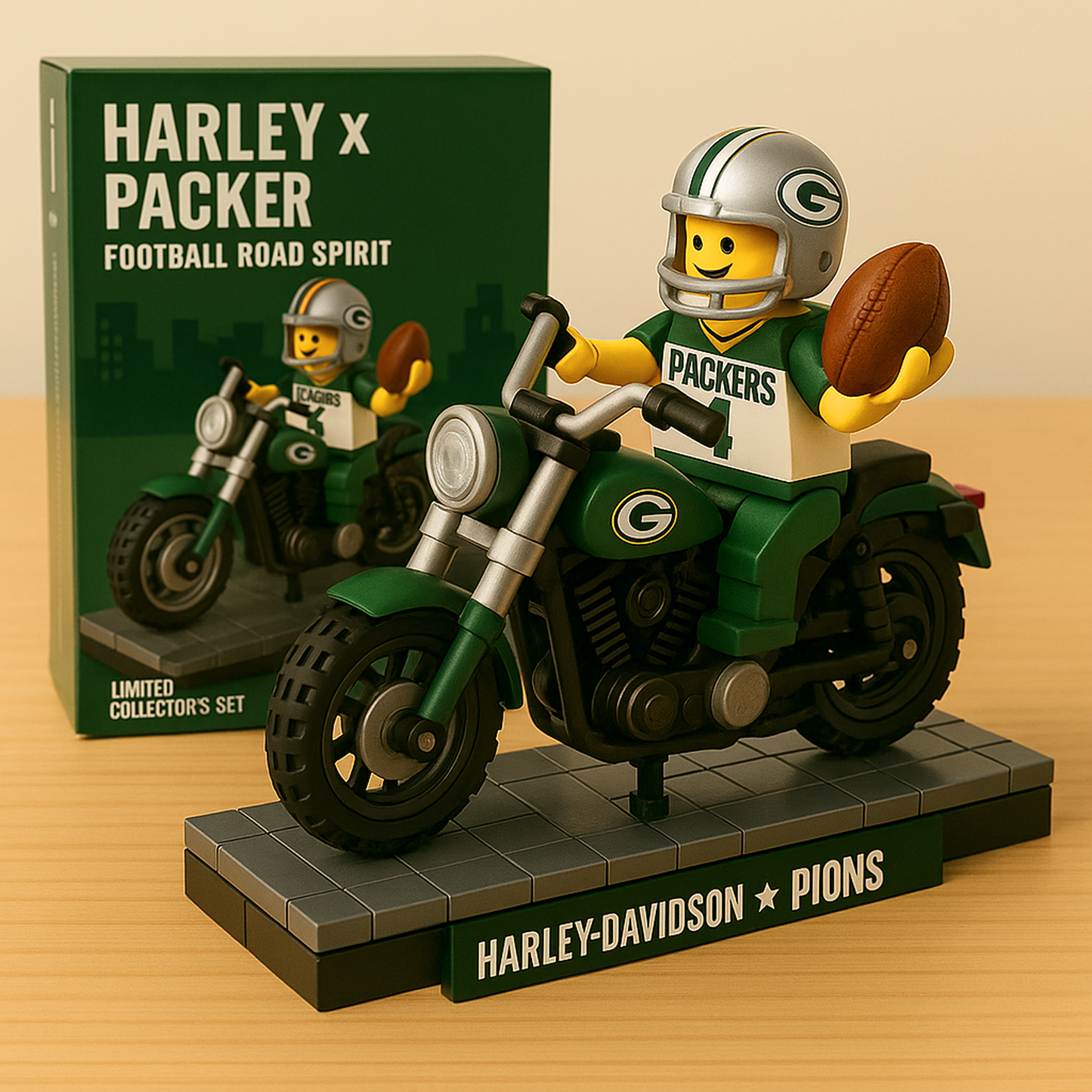 HD x GB NFL Humorous Building Block Set DatND DVT